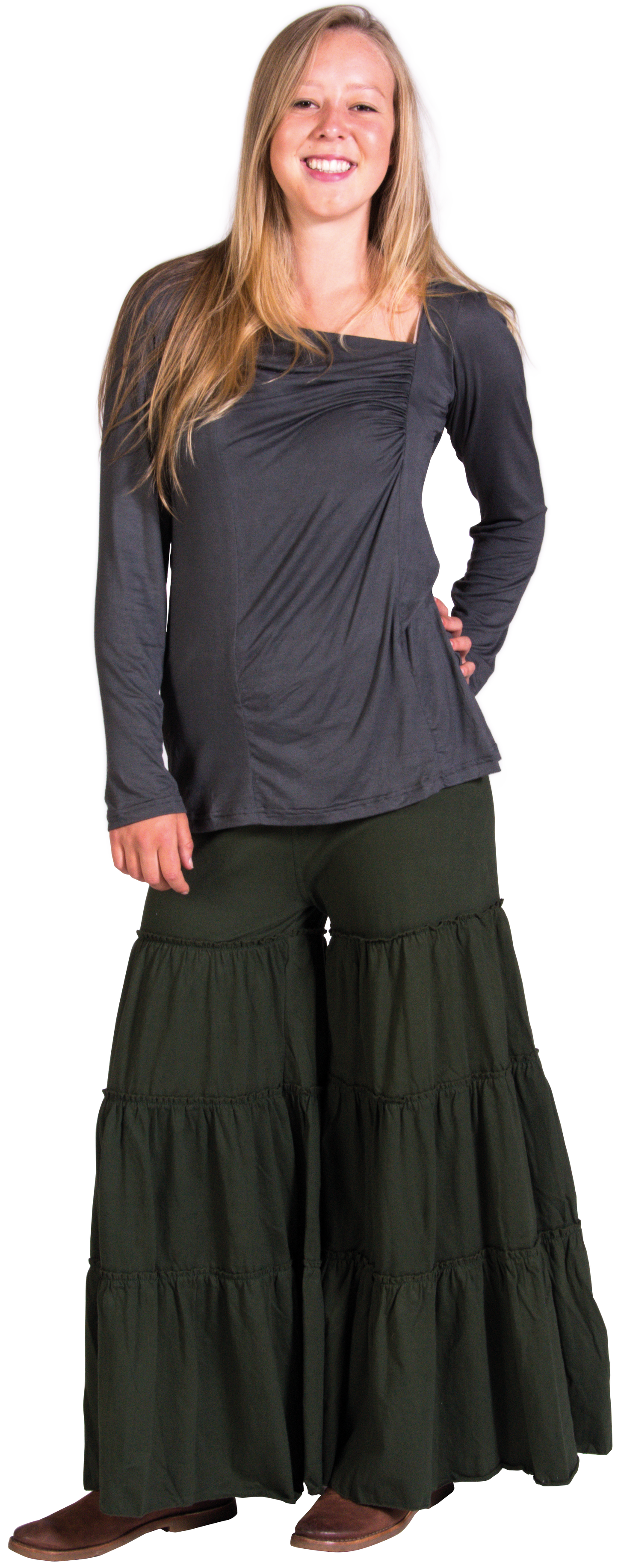 Viscose Long Sleeve Tunic