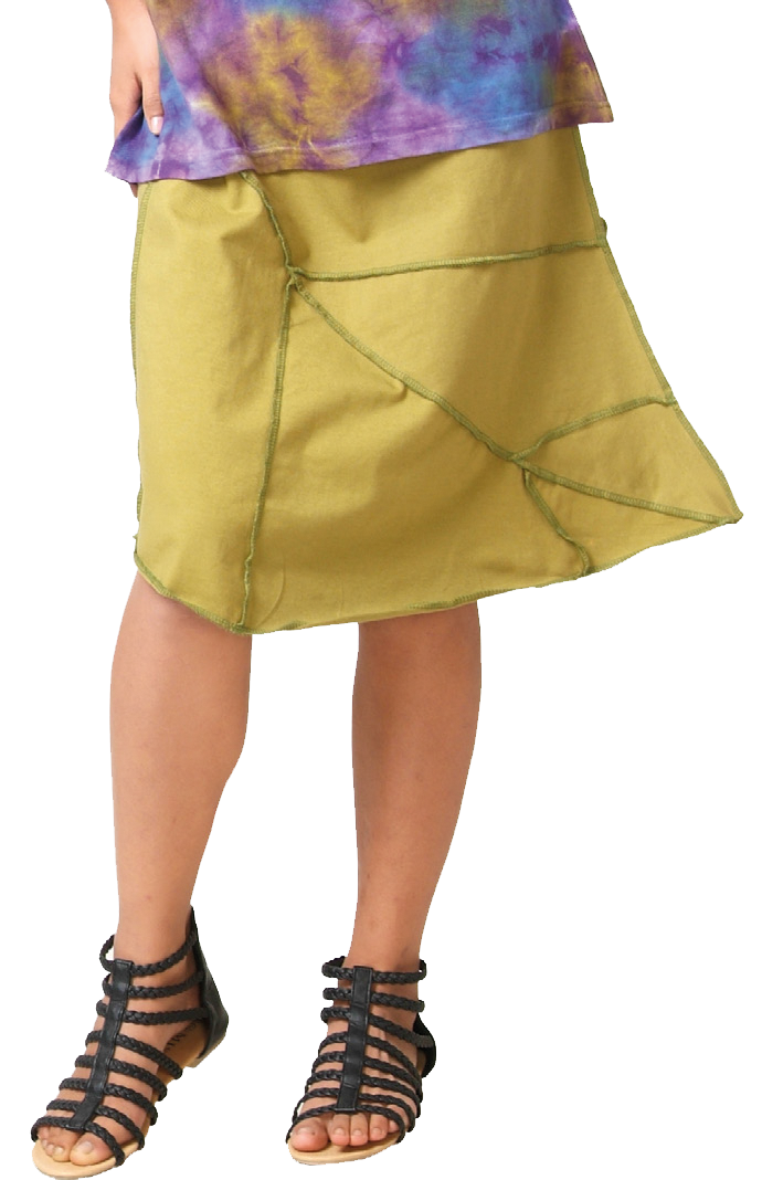 Cotton Leaf Skirt