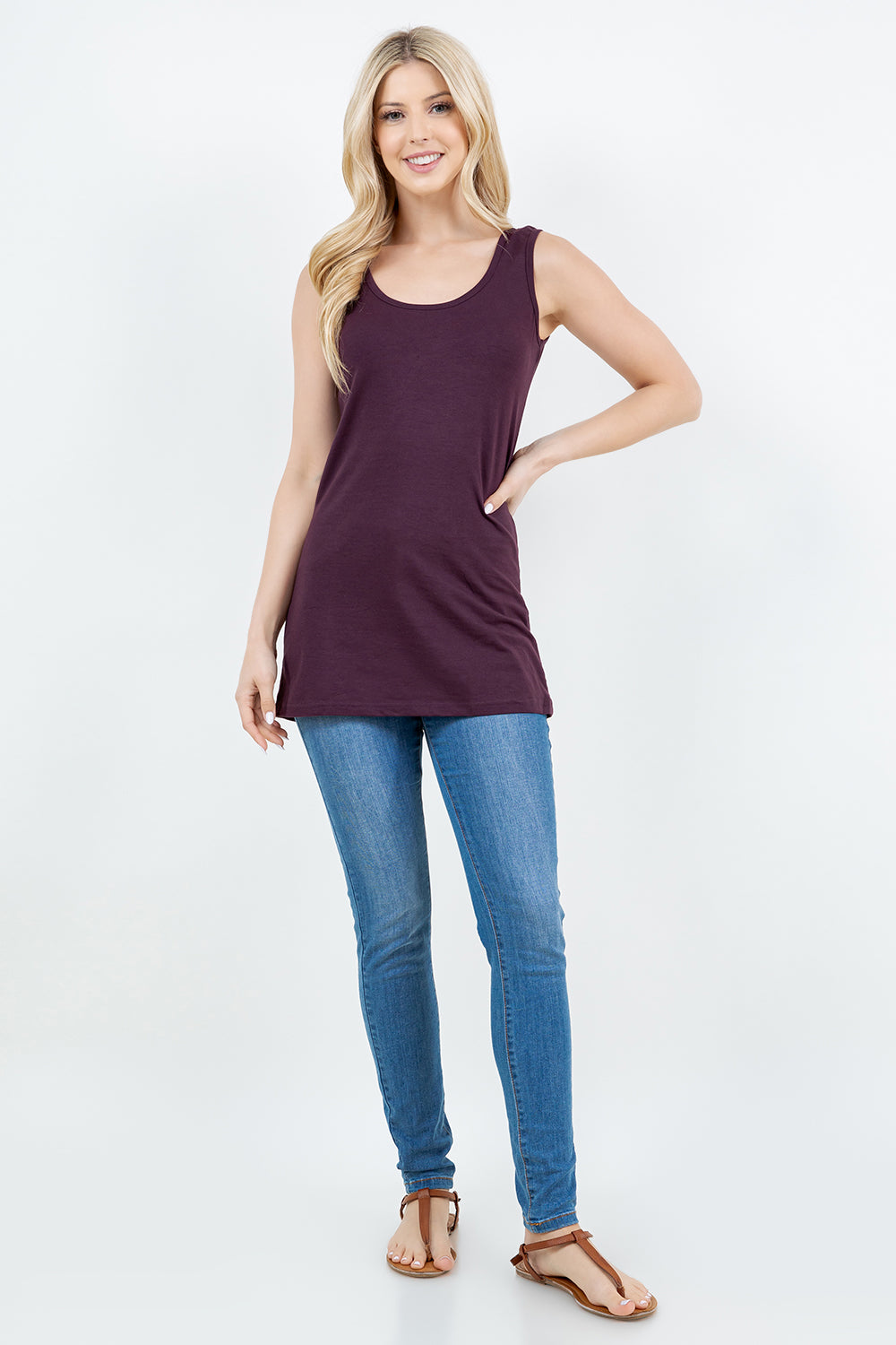 Organic Cotton/Lycra Tank Top