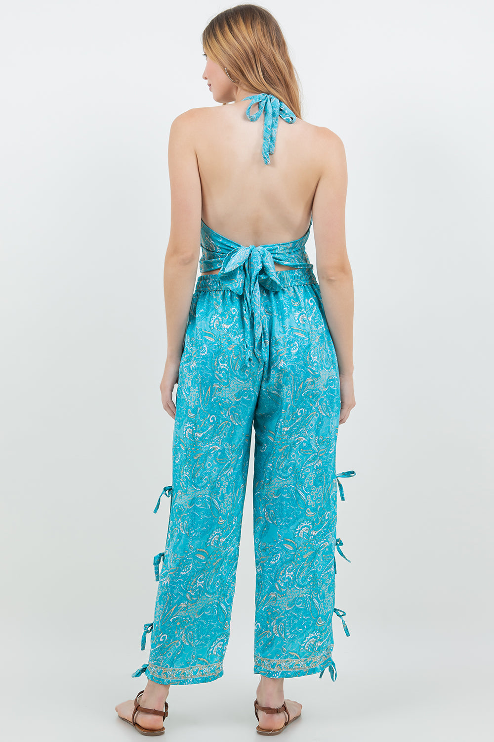 Silky Halter Top