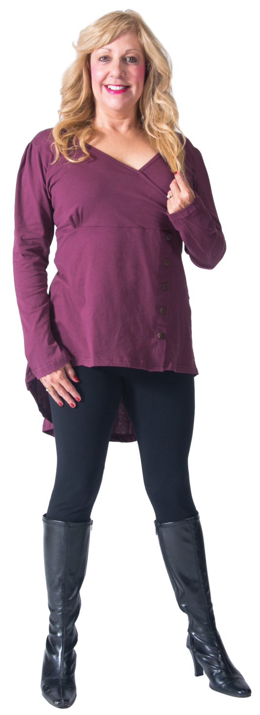 Cotton Lace Up Tunic