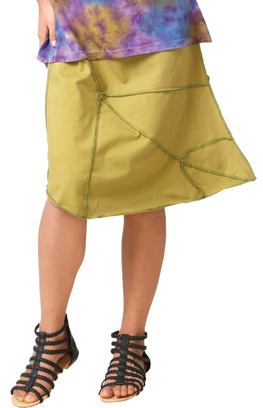 Cotton Leaf Skirt