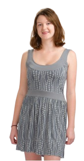 Stretchy Viscose Open Back Mini Dress