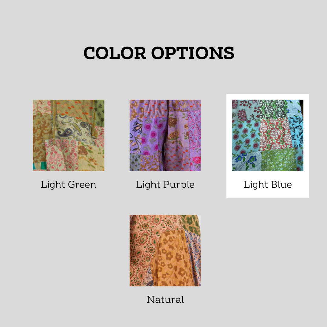 Cotton Patchwork Flair Dress