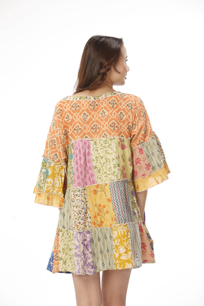 Cotton Patchwork 'I'm Going To Grab My Book, See You At The Lake' Tunic